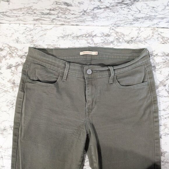 Levi's Pants - Levis 710 Super Skinny Olive Green sz 31